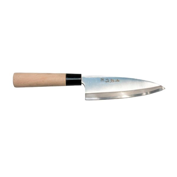 Нож японский Деба 18 см для разделки рыбы деревянная ручка P.L. Proff Cuisine